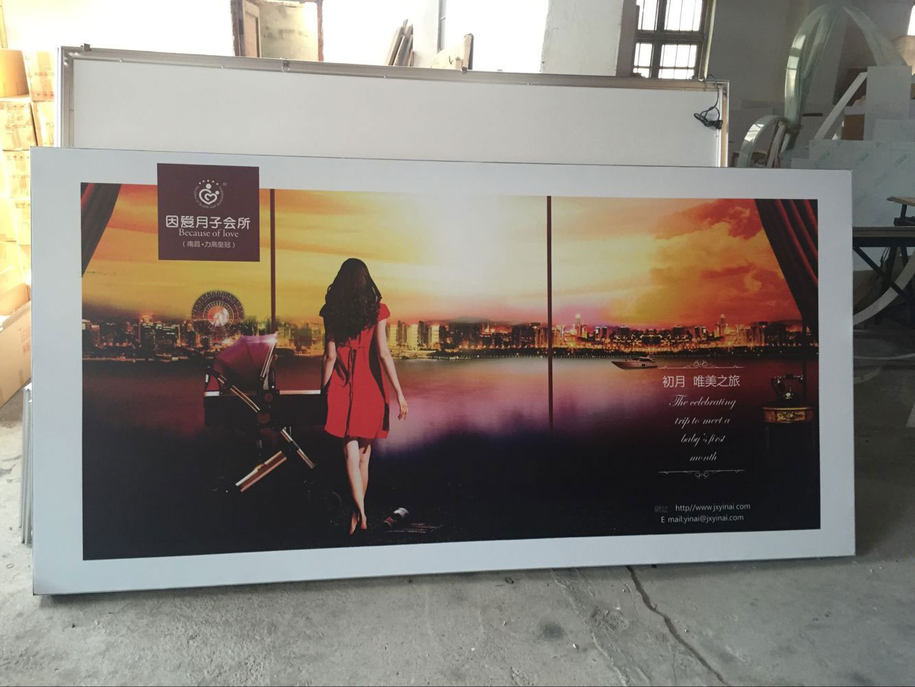 会所灯箱案例