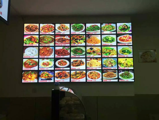菜牌灯箱